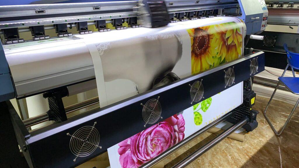 in chuyển nhiệt vải cây