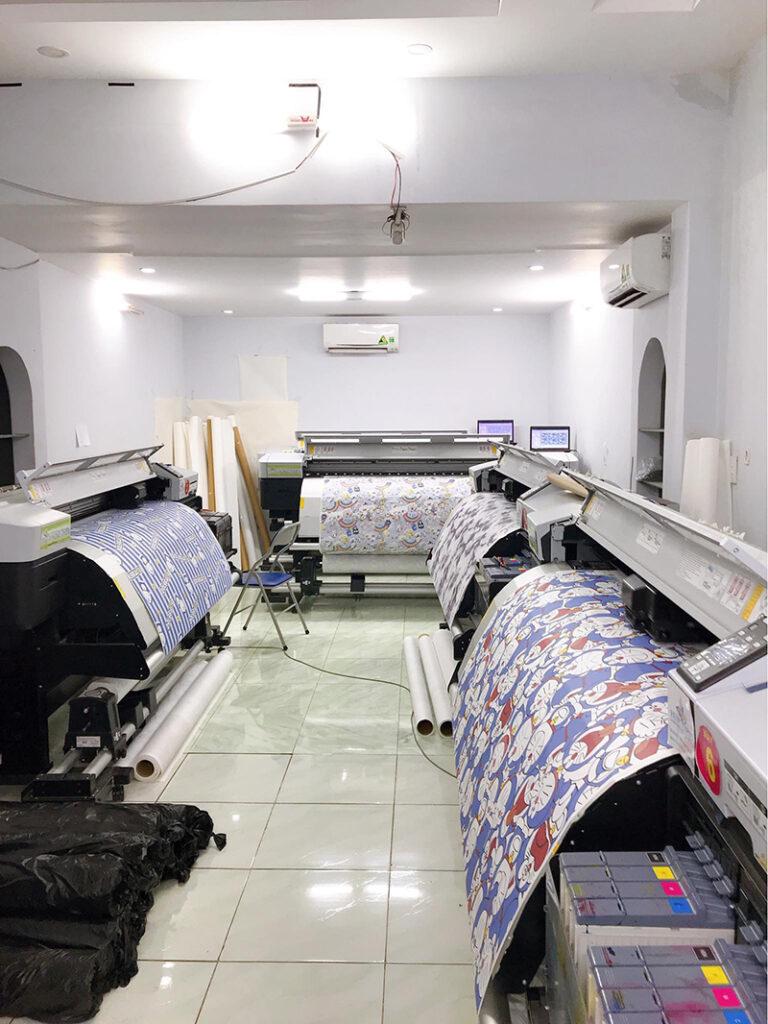 In Vải Giá Gốc - Xưởng in chuyển nhiệt khổ lớn giá rẻ, chất lượng cao 1 in vải