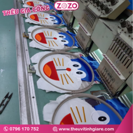 Thêu gia công thú nhồi bông